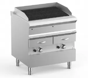Grill à eau 2 zones sur placard fermé MBM - DOMINA PRO 700 WGG78A