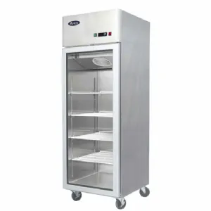 Frigo professionnel positive 1 porte vitre 410 Litres ATOSA - YCF9401GR YCF9401GR