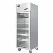 Frigo professionnel positive 1 porte vitre 410 Litres ATOSA - YCF9401GR