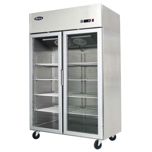 ② Frigo vitrine double porte — Cuisine